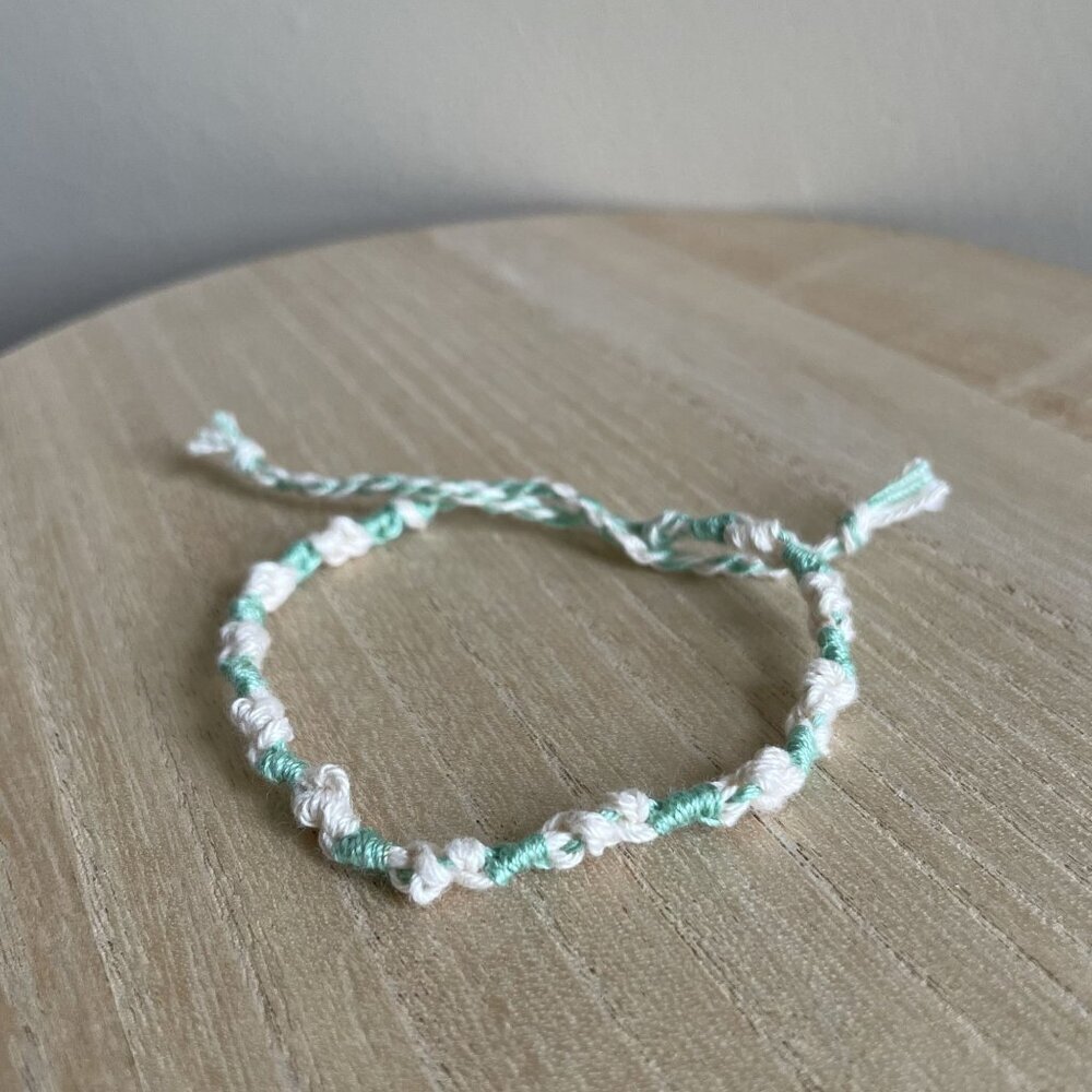 Avira Bracelet, anklet, trendy, comfortable, tie, embroidery thread, woven, gift